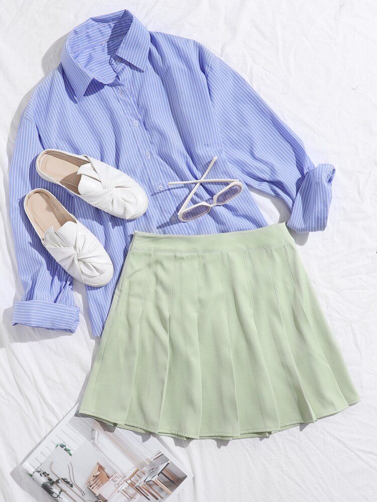 Pleated Mini Skirt | SHEIN