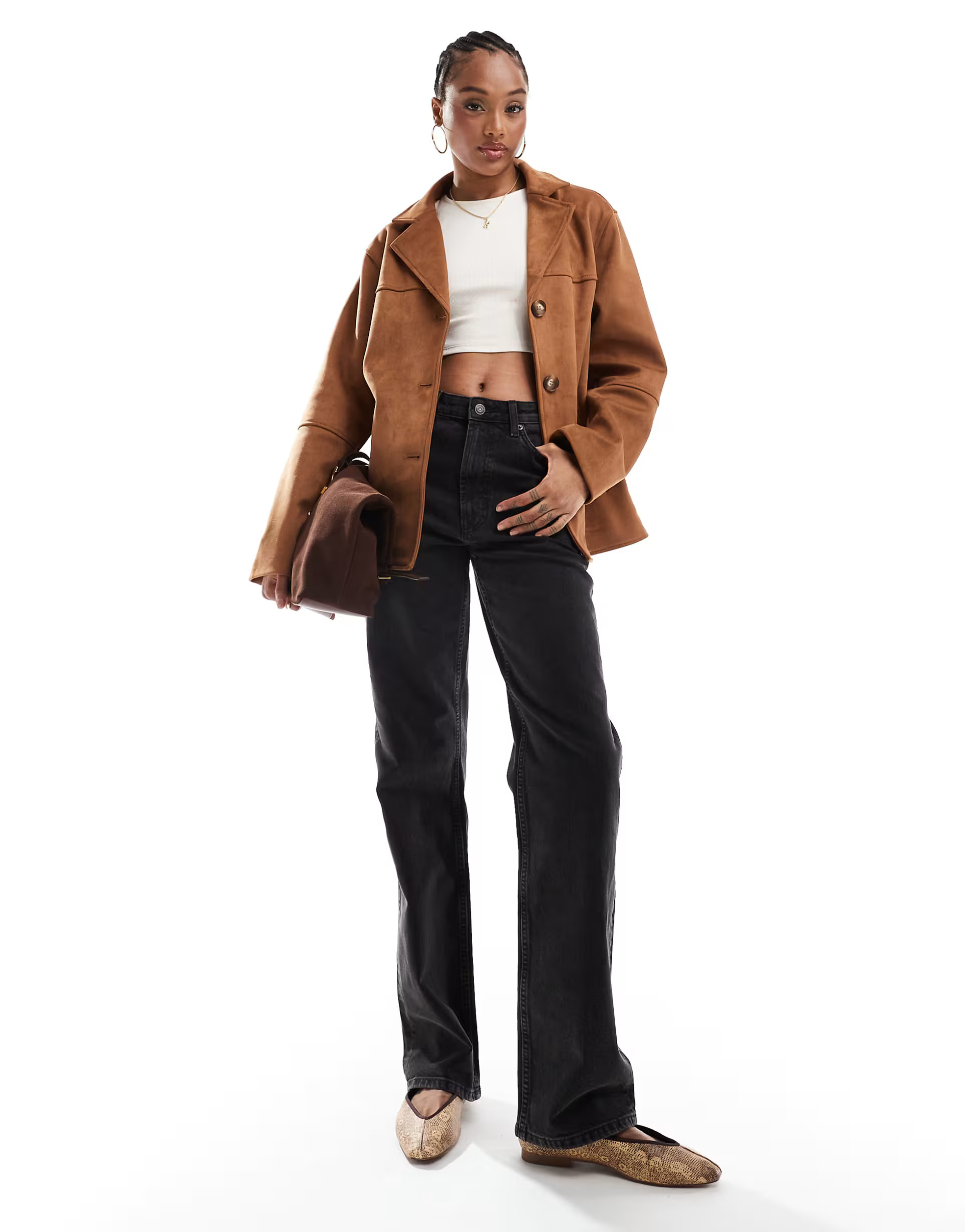 ASOS DESIGN Tall comfort stretch straight jean in washed black | ASOS (Global)