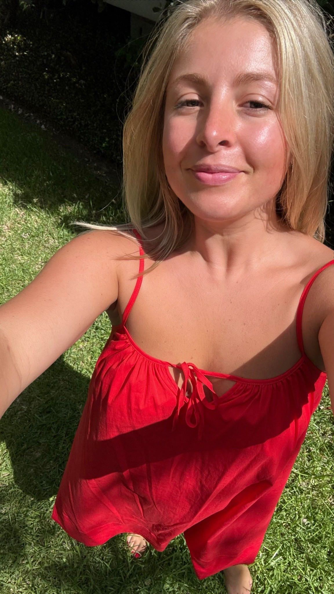 The perfect red dress//red coverup for the fourth of july! Under $50 fits oversized wearing a xs

#LTKootd #LTKSeasonal #LTKMidsize