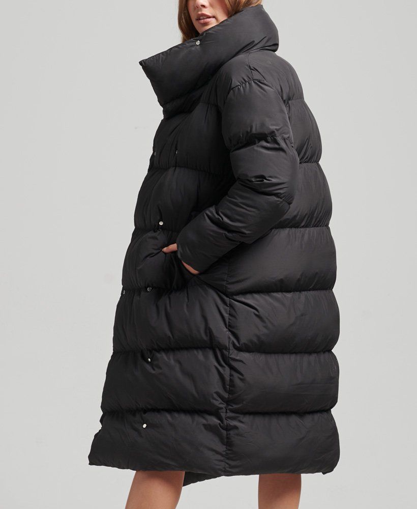 Longline Puffer Coat | Superdry (UK)
