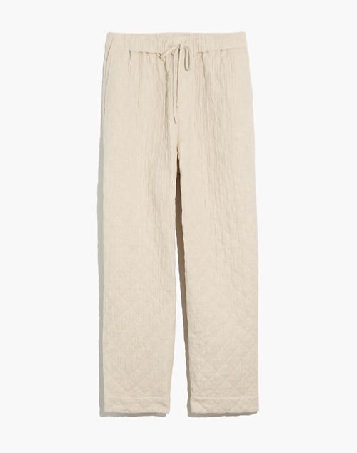 Quilted Pants | Madewell