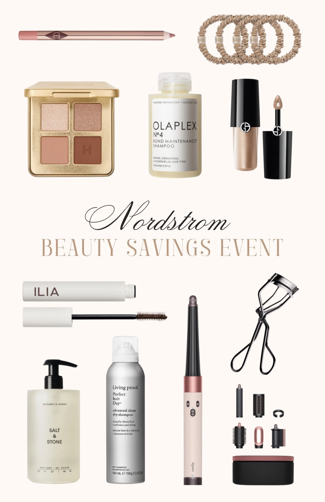 Nordstrom beauty savings event is here! 15% off all of this & so much more sitewide 💄

#LTKBeauty #LTKgrwm #LTKSaleAlert