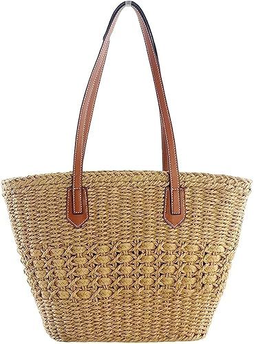 Straw Hobo Bag Women Handbags Woven Tote Summer Purses Handbags Straw Beach Bags Basket Purse Han... | Amazon (US)