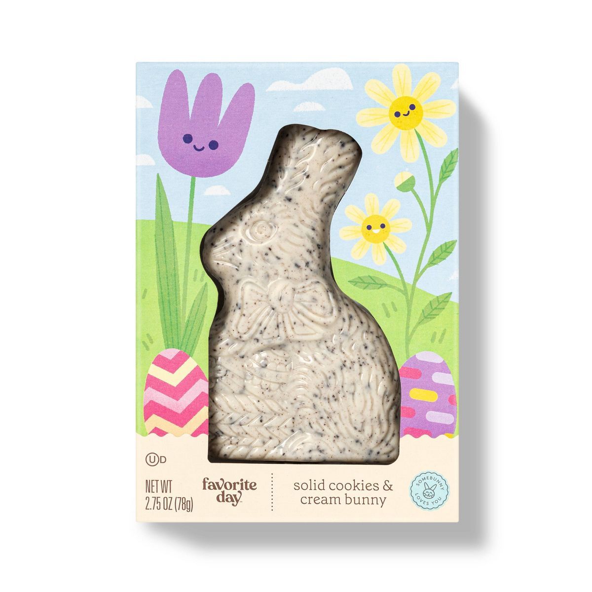 Spring Cookies N Cream Sitting Bunny - 2.75oz - Favorite Day™ | Target