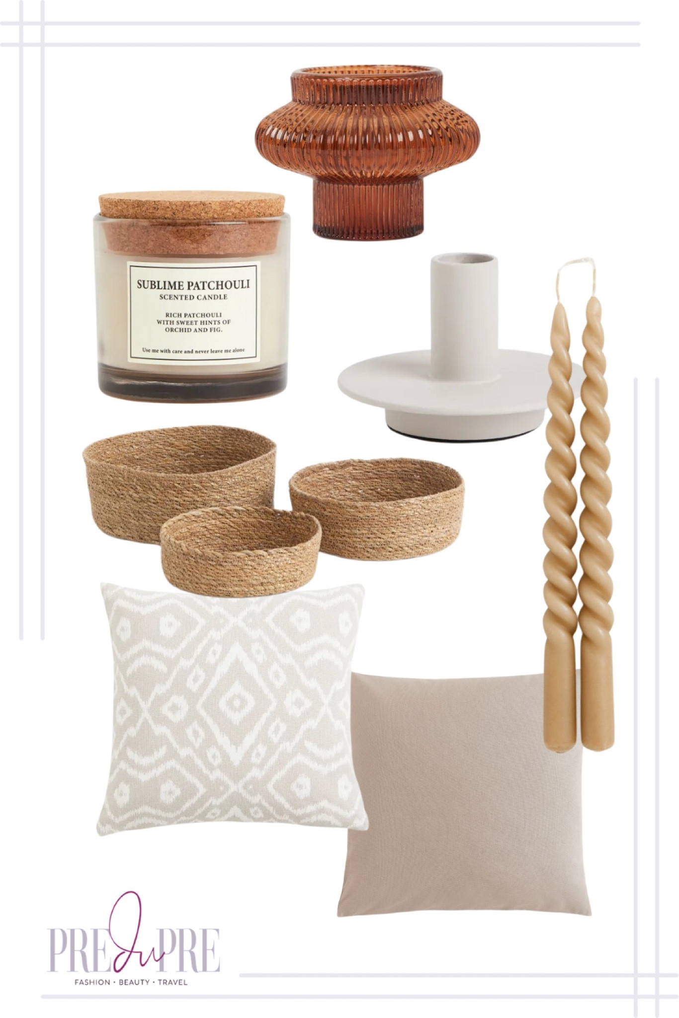 Home decor inspiration with these beautiful pieces. You don’t need a whole change to spruce your home.

Home decor, spring decor, basket, prints, pillow, living room, bedroom