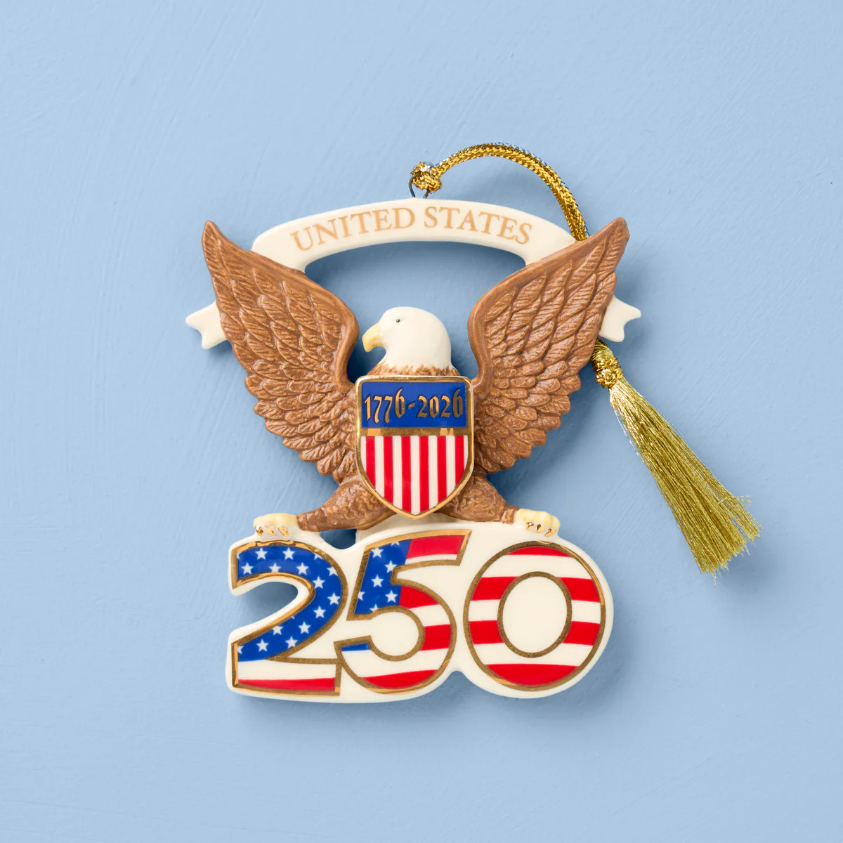 America 250th Anniversary Eagle Ornament | Lenox
