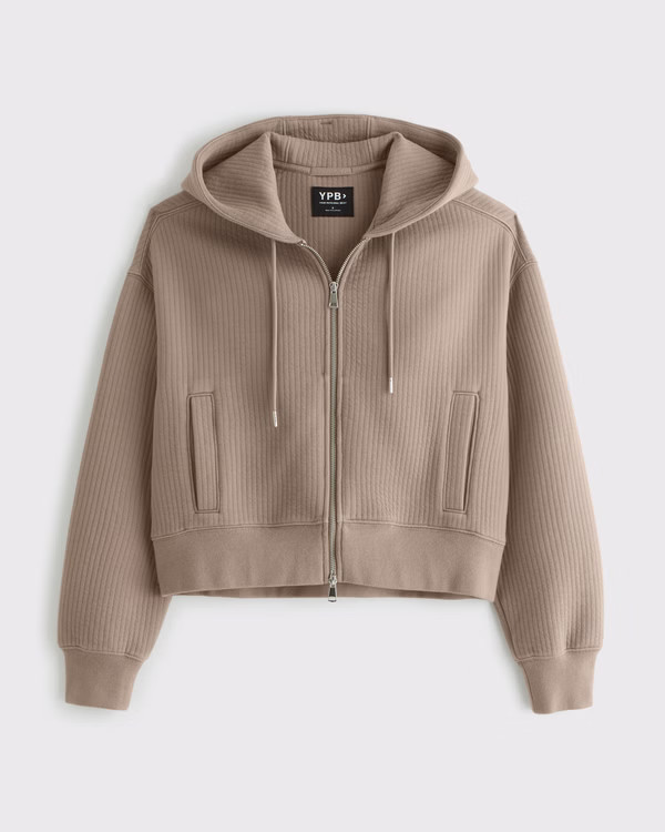 YPB Active Rib Full-Zip | Abercrombie & Fitch (US)