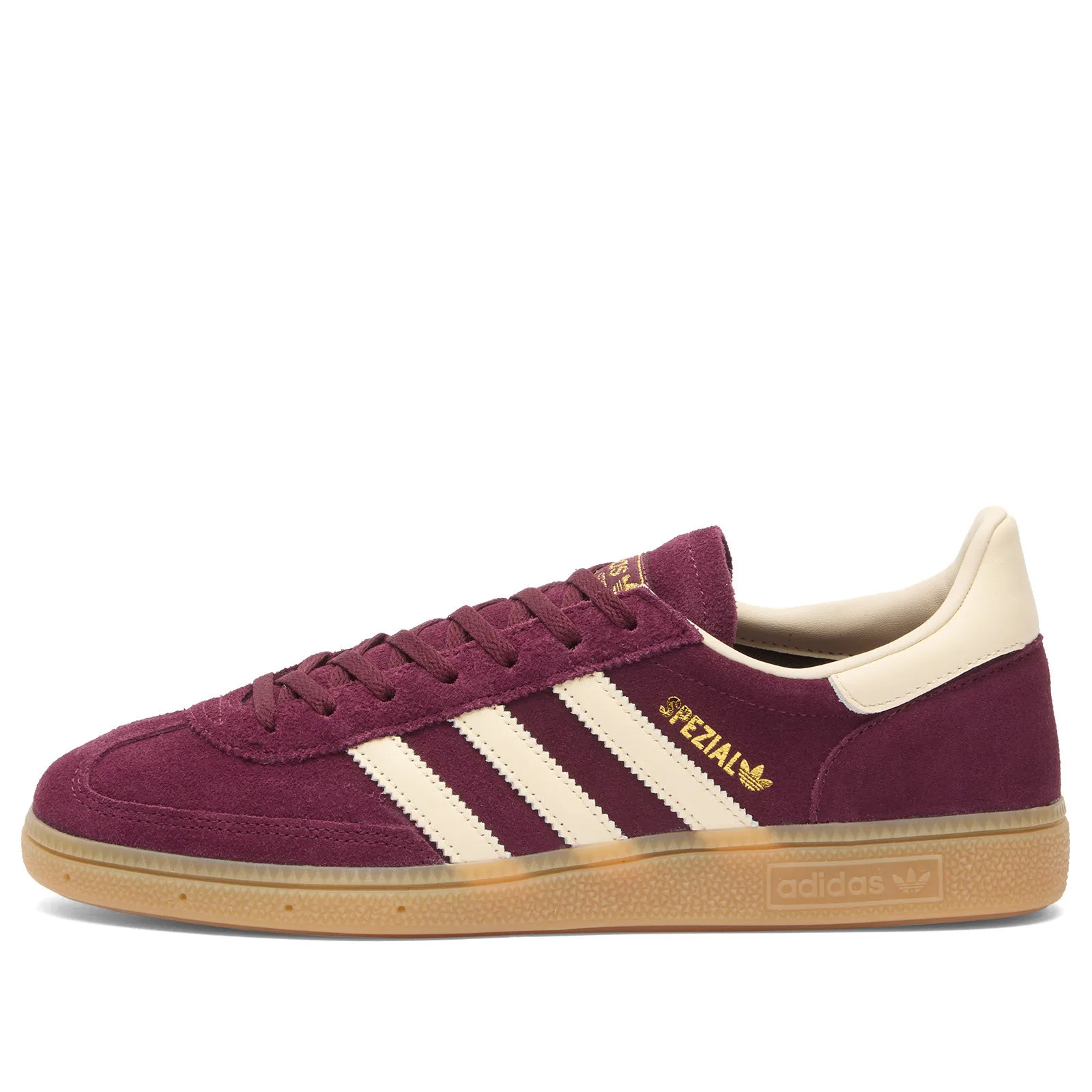 adidas Handball Spezial W Maroon/White/Gold | END. Clothing
