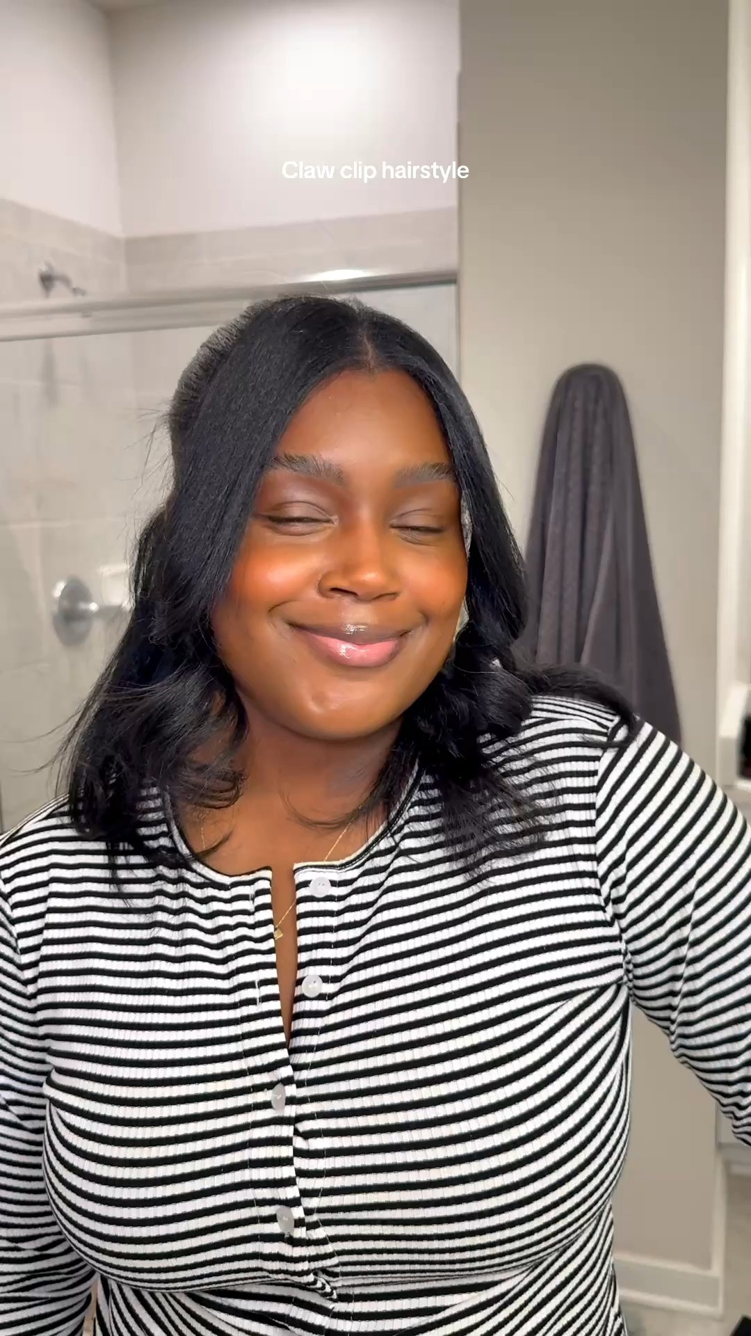 Easy everyday claw clip hairstyle ✨ This is my go-to quick hair tutorial when I want a chic, effortless look in minutes. Perfect for busy mornings, mom life, or when you want a cute updo without heat styling. This claw clip hairstyle works great for medium to long hair and instantly elevates any outfit.

#LTKBeauty #LTKgrwm