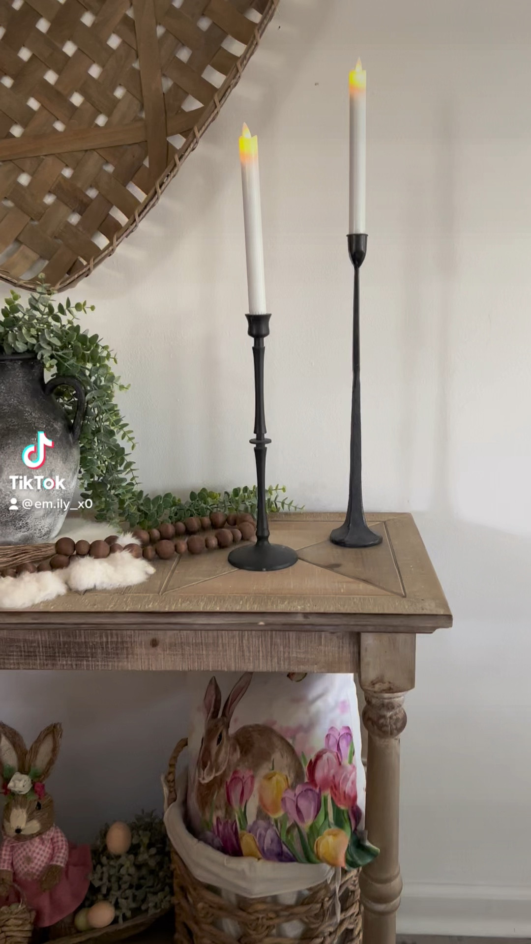 Home find! Perfect frameless battery operated candlesticks!

#LTKhome #LTKFind