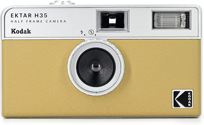 KODAK EKTAR H35 Half Frame Film Camera, 35mm, Reusable, Focus-Free, Lightweight, Easy-to-Use (San... | Amazon (US)