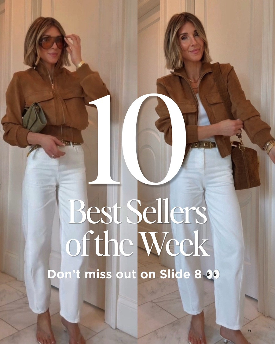 The 10 best sellers of the week! Don’t miss out on slide 8 👀 it’ll sell out fast!

#LTKfall #LTKjeans #LTKstyletip
