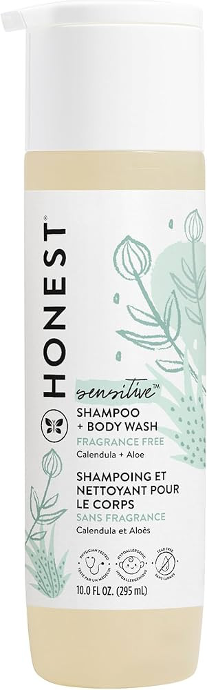 Amazon.com: The Honest Company 2-in-1 Cleansing Shampoo + Body Wash | Gentle for Baby | Naturally... | Amazon (US)