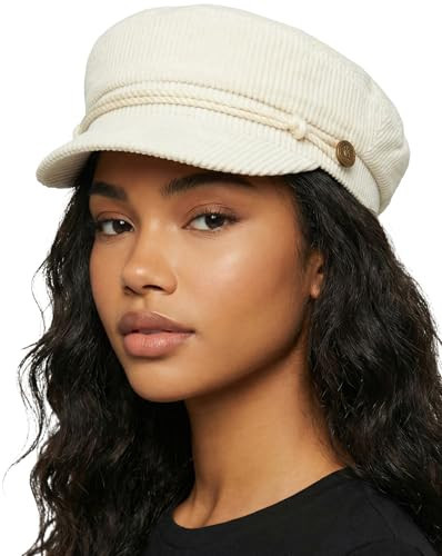 Funky Junque Corduroy Newsboy Hat for Women – Trendy Greek Fisherman Cap, Classic Baker Boy Newsies Hat, Soft Vintage Ladies Fashion Cap - Corduroy - Beige | Amazon (US)