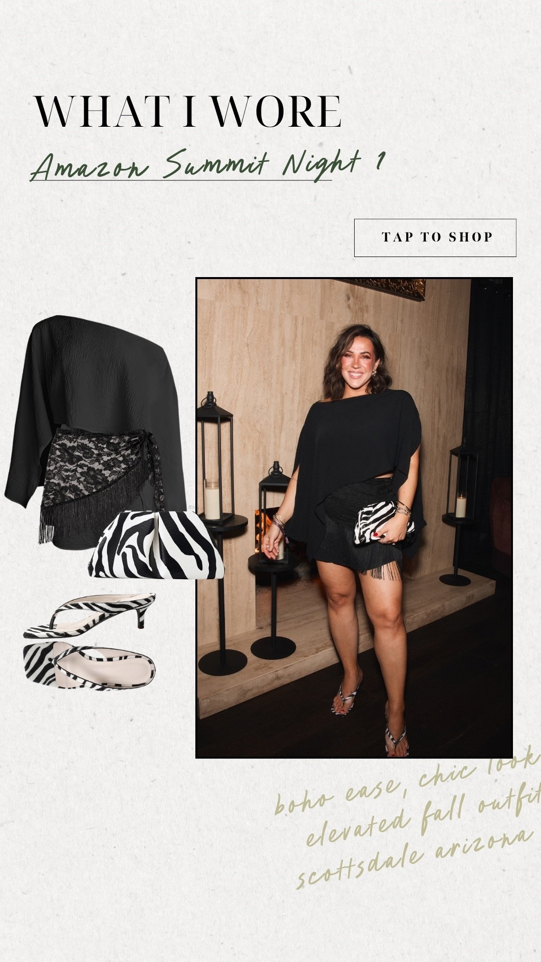 Amazon night 1 outfit! Boho ease chic. This poncho set is incredible and can be worn so many different ways! Comes with bandeau for underneath. I did a L.