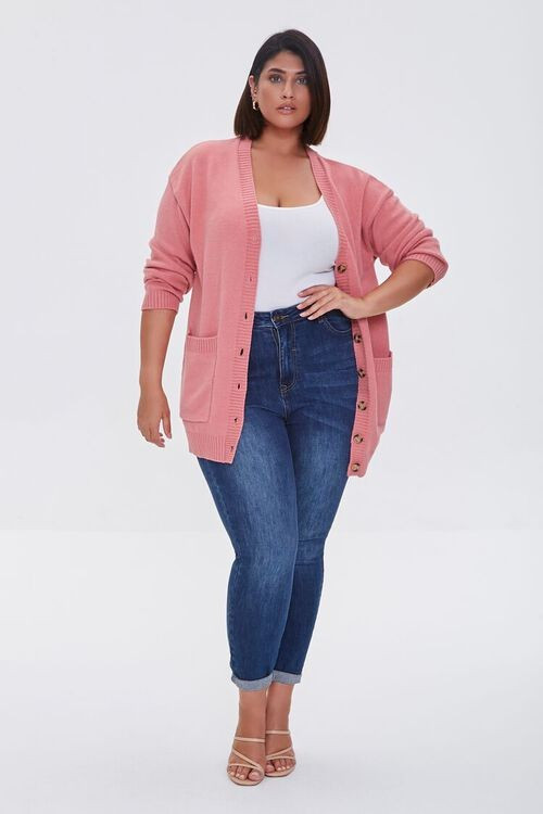 Plus Size Cardigan Sweater | Forever 21 (US)