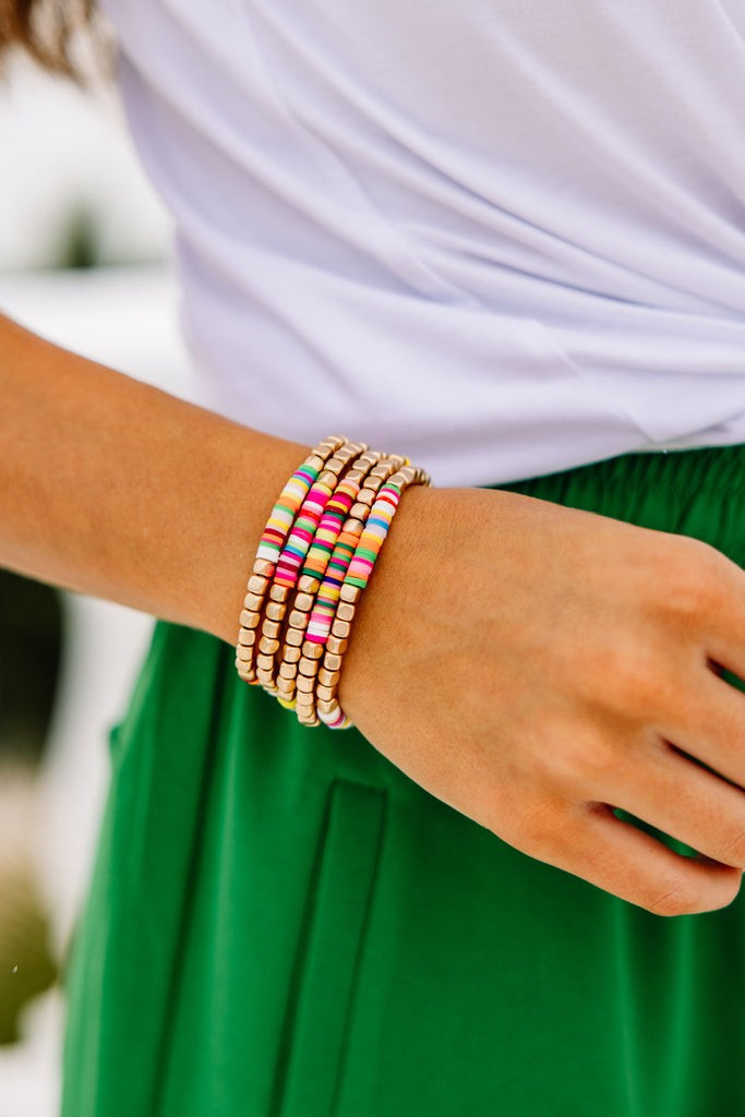 Need You Now Multicolor Bracelet Set | The Mint Julep Boutique