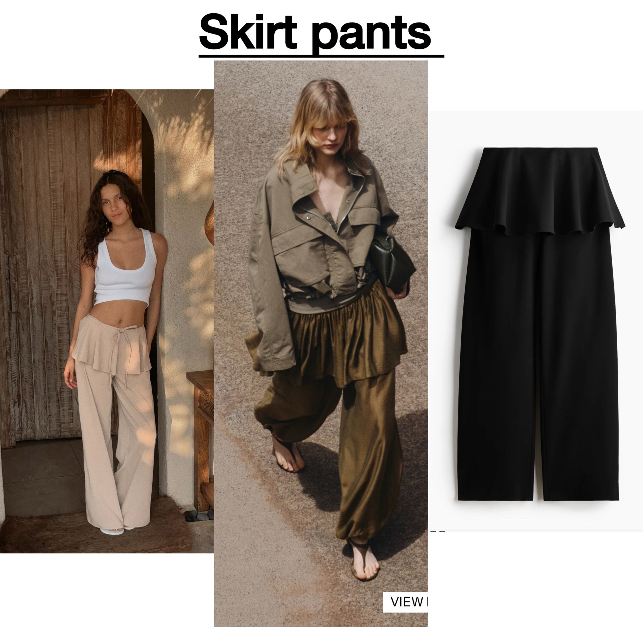 Shop these layered skirt pants that I recently bought 🫶🏾

#LTKU #LTKootd
