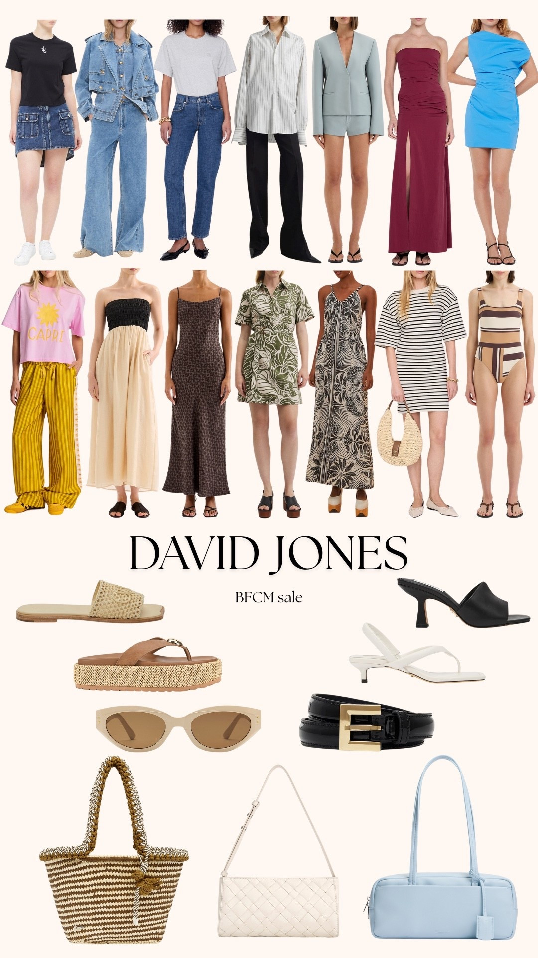 25-30% off across all brands for women’s fashion, designers, shoes,accessories and more!

#LTKsale #LTKaustralia #LTKCyberWeek