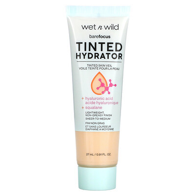 wet n wild, Barefocus, Tinted Hydrator, 1114060 Fair, 0.91 fl oz (27 ml) | iHerb