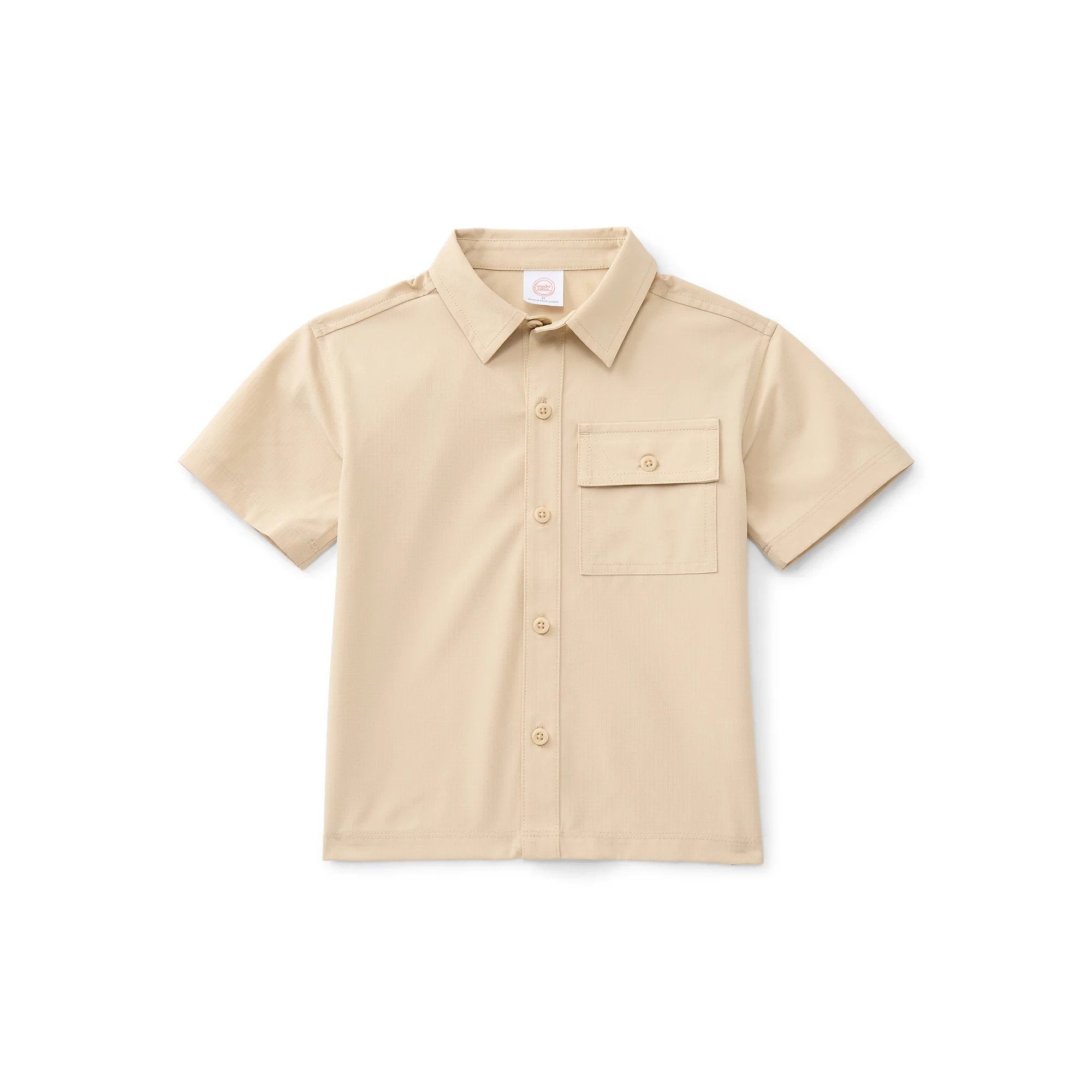 Wonder Nation Toddler Boys Adventure Shirt, Sizes 12M-5T | Walmart (US)
