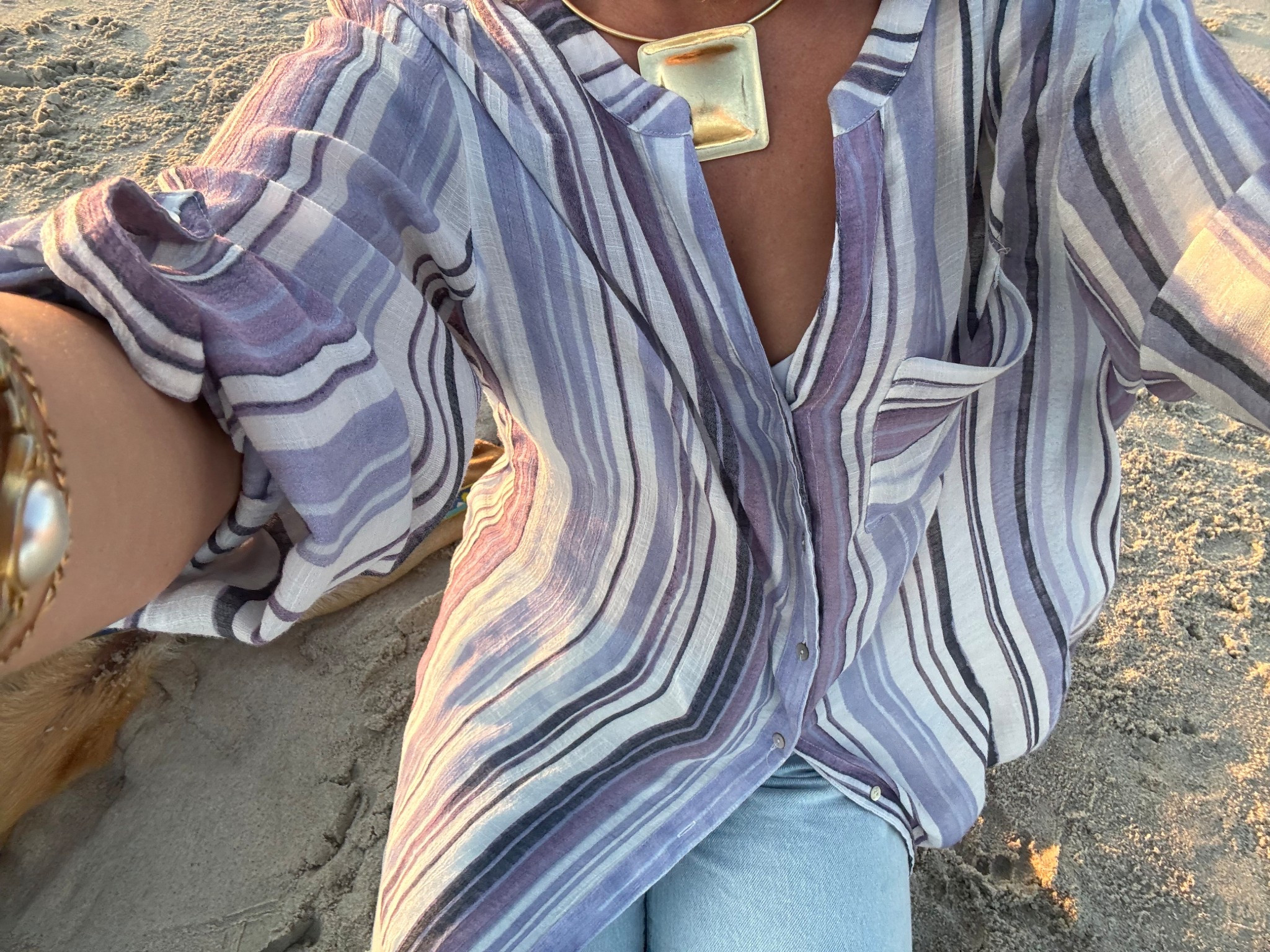thrifted shirt but tagged similar below 🤍 love my gold statement necklace! ONLY ONE LEFT 

#LTKgrwm #LTKootd #LTKU