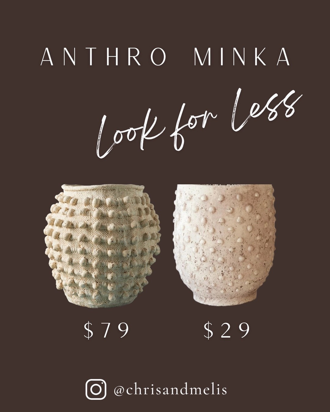 Love this textured planter for getting the Anthro pot look on a budget


Affordable home decor 

#LTKHome #LTKSaleAlert