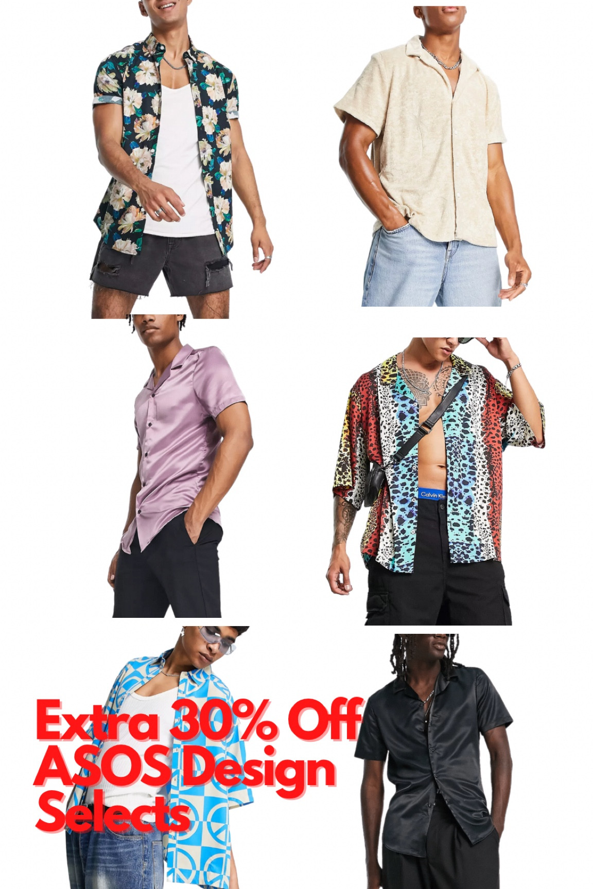 Extra 30% off ASOS Design vacation button downs 🌴

#LTKunder50 #LTKsalealert #LTKmens