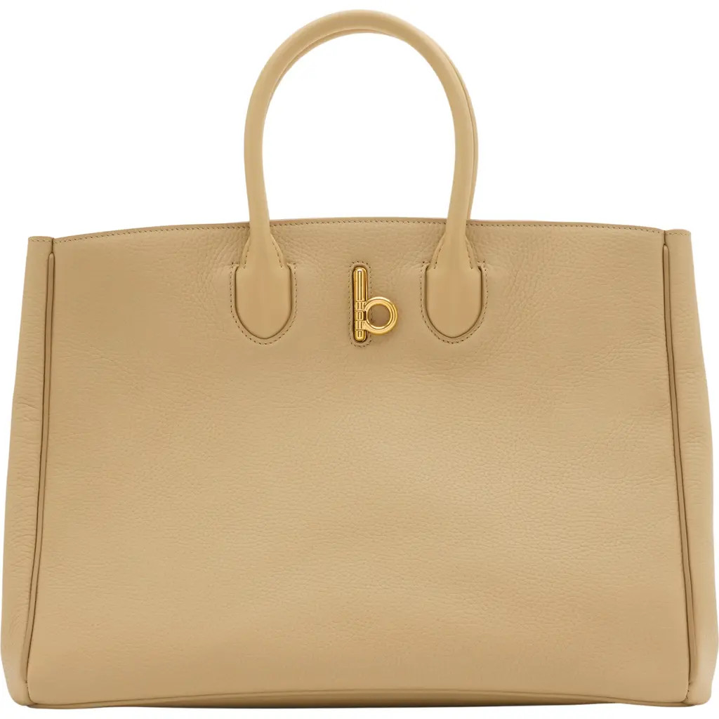 burberry Medium Rocking Horse Tote in Sand at Nordstrom | Nordstrom