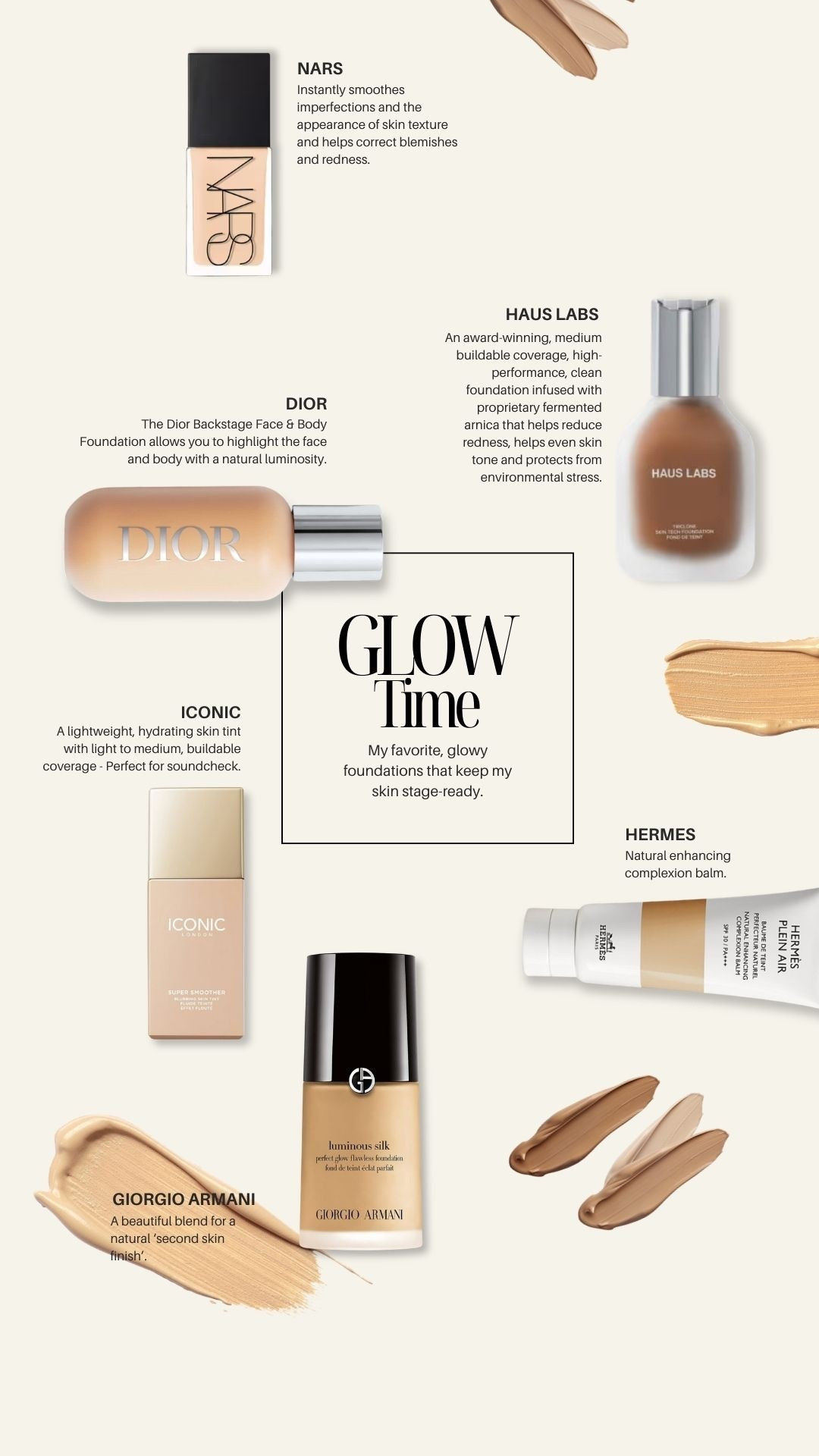 My favorite glowy foundations that keep my skin stage-ready 🧴 #LTKGlam 

#LTKSpringSale #LTKBeauty #LTKgrwm