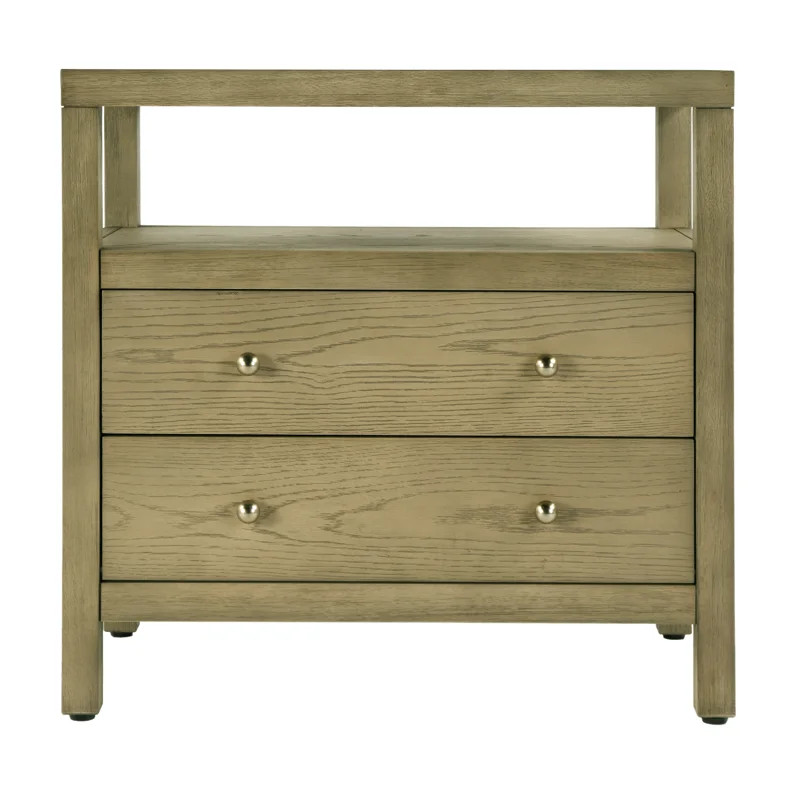 Celine 28" 2-Drawer Nightstand | Wayfair North America