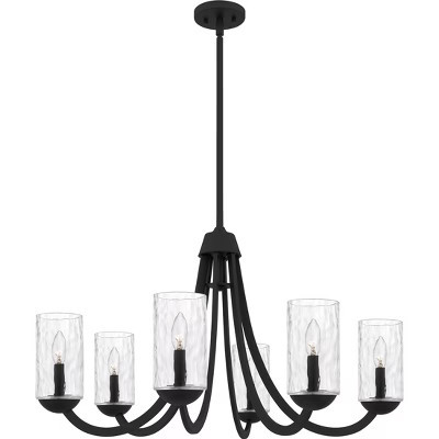 Allard 6-Light Matte Black Chandelier | Target