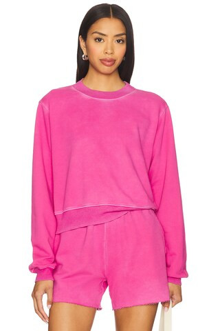 COTTON CITIZEN Roma Crew in Vintage Cerise from Revolve.com | Revolve Clothing (Global)