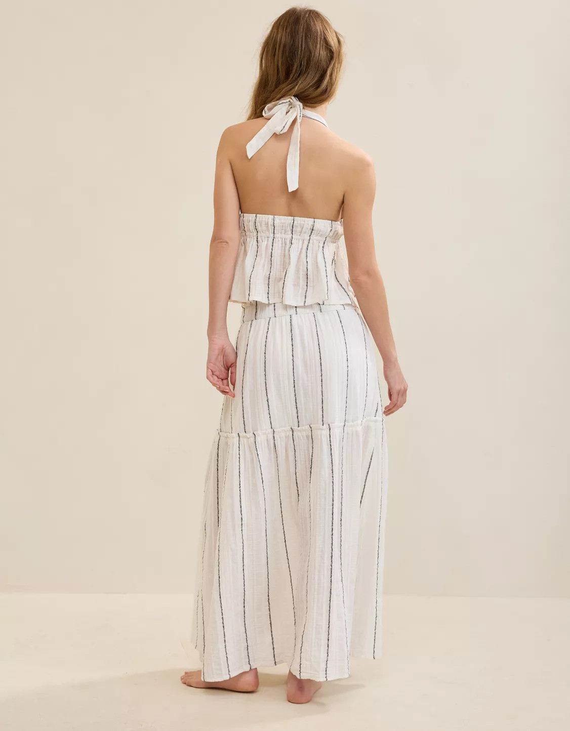 Aerie Beach Texture Maxi Skirt | Aerie