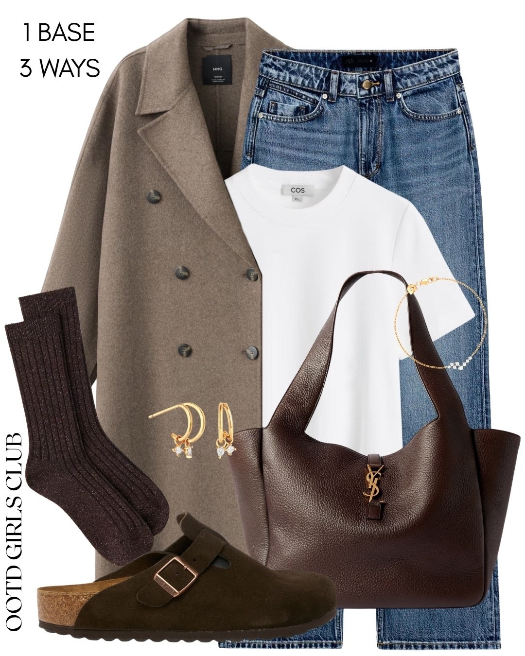 1 base, 3 ways to wear it - inspo with your classic white tee and jeans! 

#LTKeurope #LTKshoes #LTKstyletip