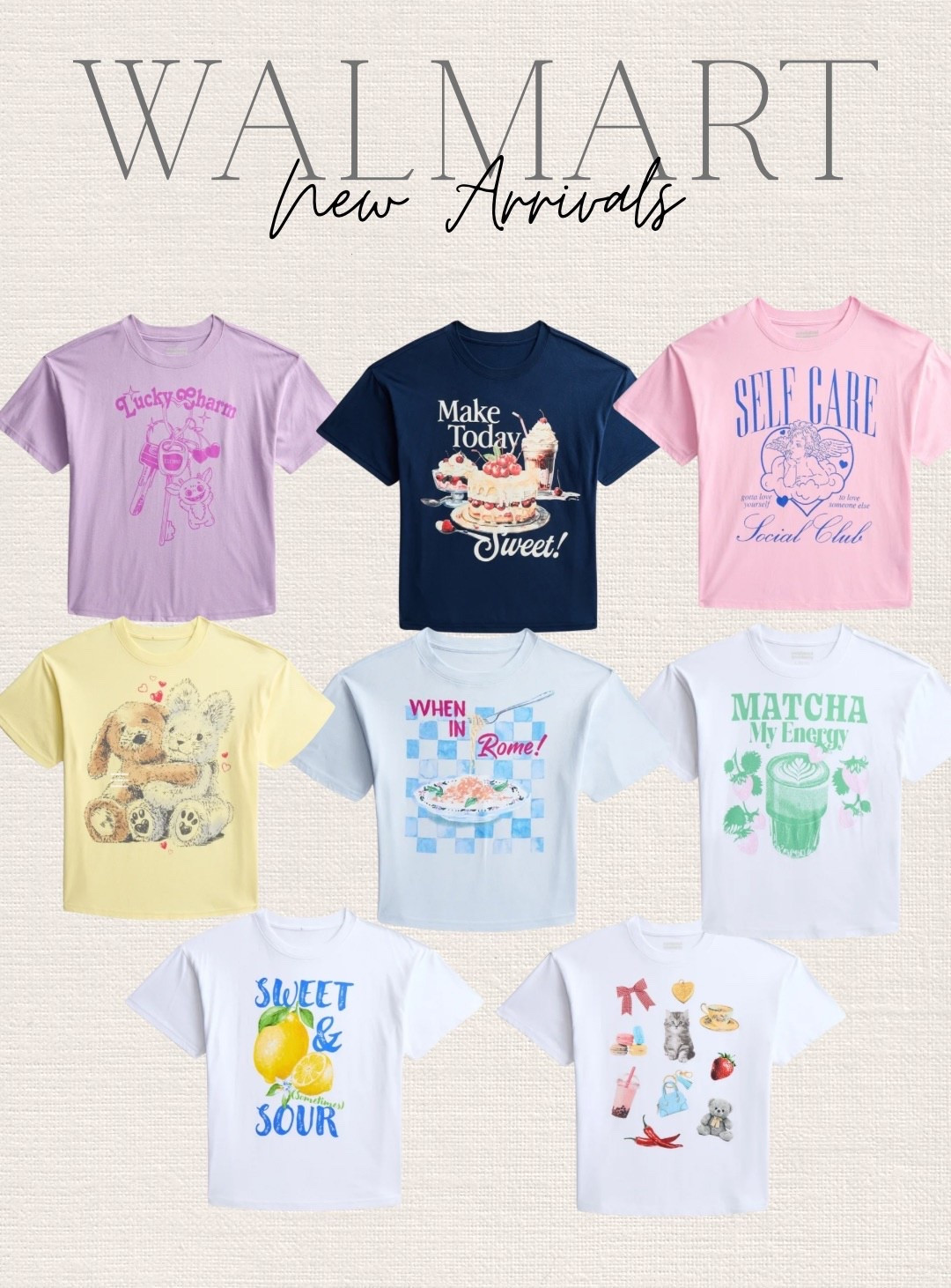 Walmart new $7 graphic tees 

#LTKSpringSale #LTKKids #LTKSeasonal