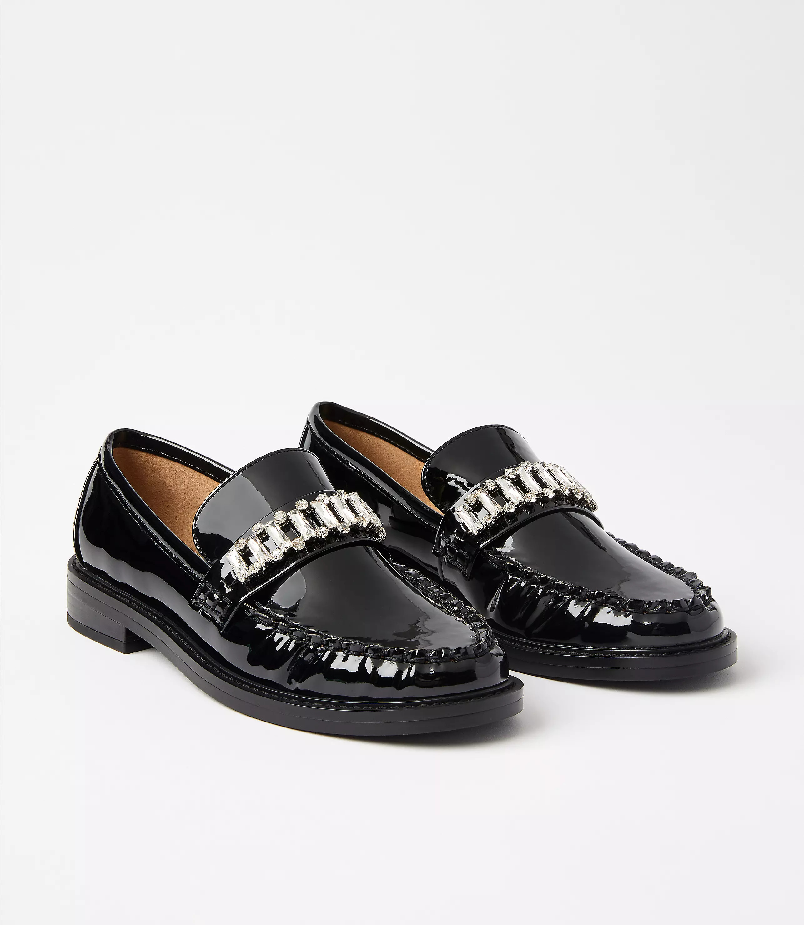 Sparkle Patent Penny Loafers | LOFT