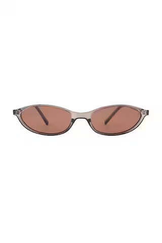 Otra Hazel Sunglasses in Transparent Olive & Brown from Revolve.com | Revolve Clothing (Global)