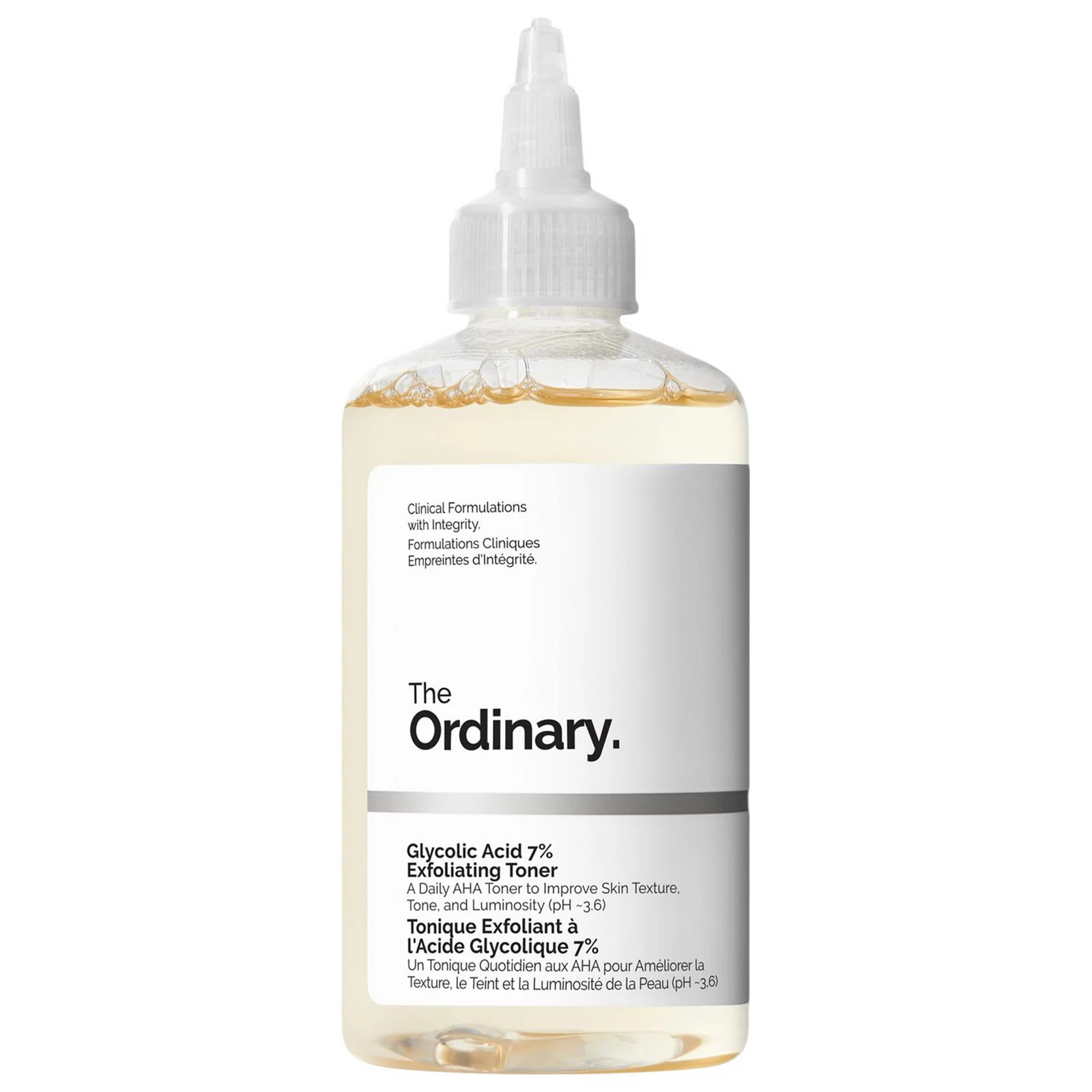 The Ordinary Glycolic Acid 7% Exfoliating and Brightening Daily Toner, Size: 8 FL Oz, None | Kohl's