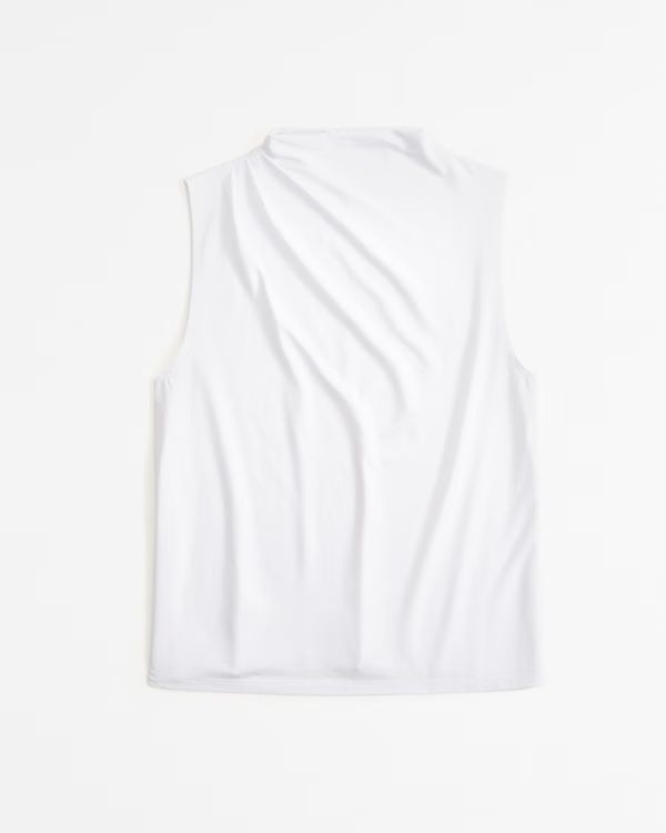 Draped Skimming Mockneck Top | Abercrombie & Fitch (US)