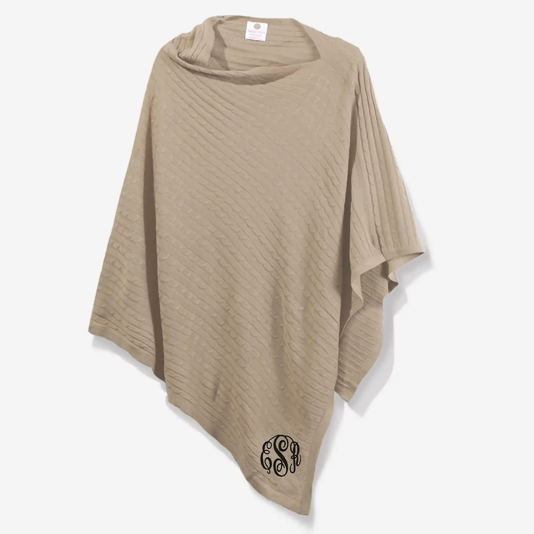 Monogrammed Poncho | Marleylilly