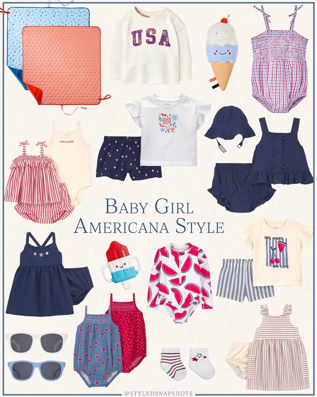 Baby girl Americans styles at target