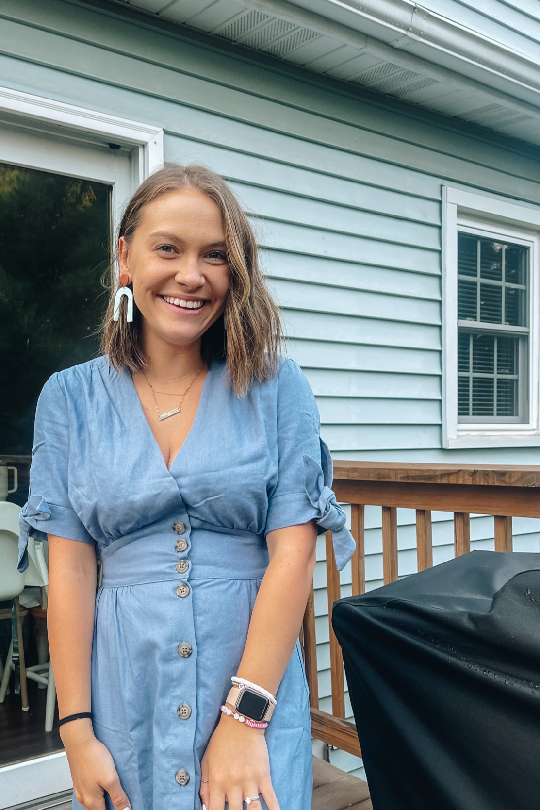 free people hannah denim dress Free People Hannah Denim Shirt Dress Hannah Jean Dress DOLCE&GABBANA Blue  Women's Denim Dress YOOX