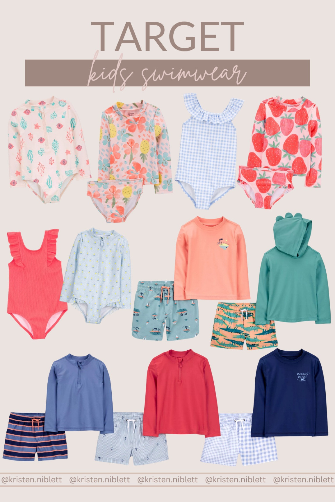 Target kids swimwear new arrivals!

#LTKFindsUnder50 #LTKSeasonal #LTKSwim