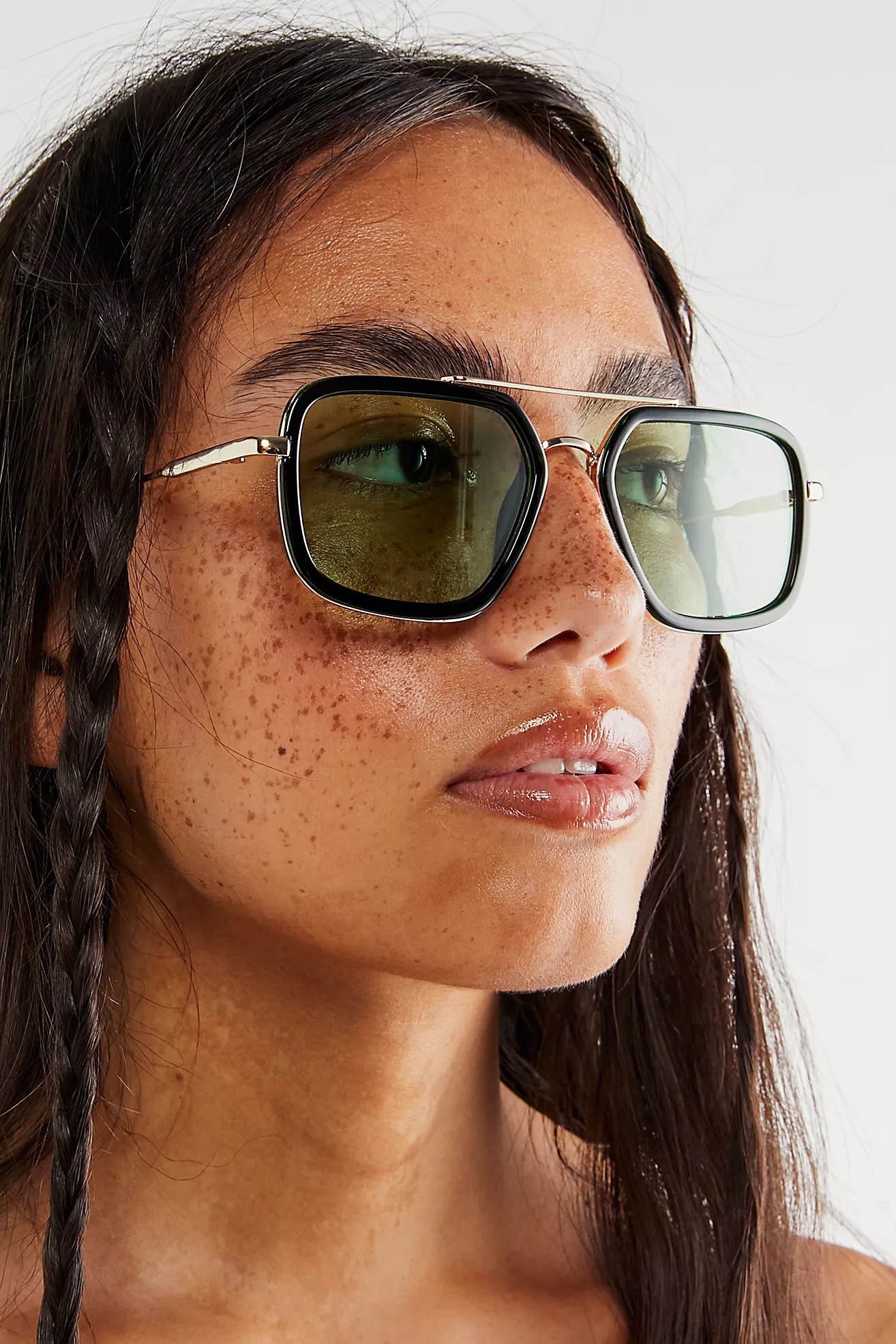 Luna Classic Aviator Sunglasses | Free People (Global - UK&FR Excluded)