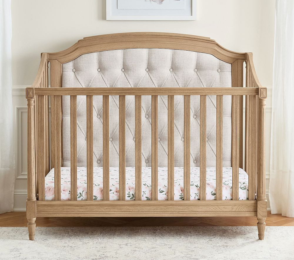 Blythe 3-In-1 Upholstered Convertible Crib | Pottery Barn Kids