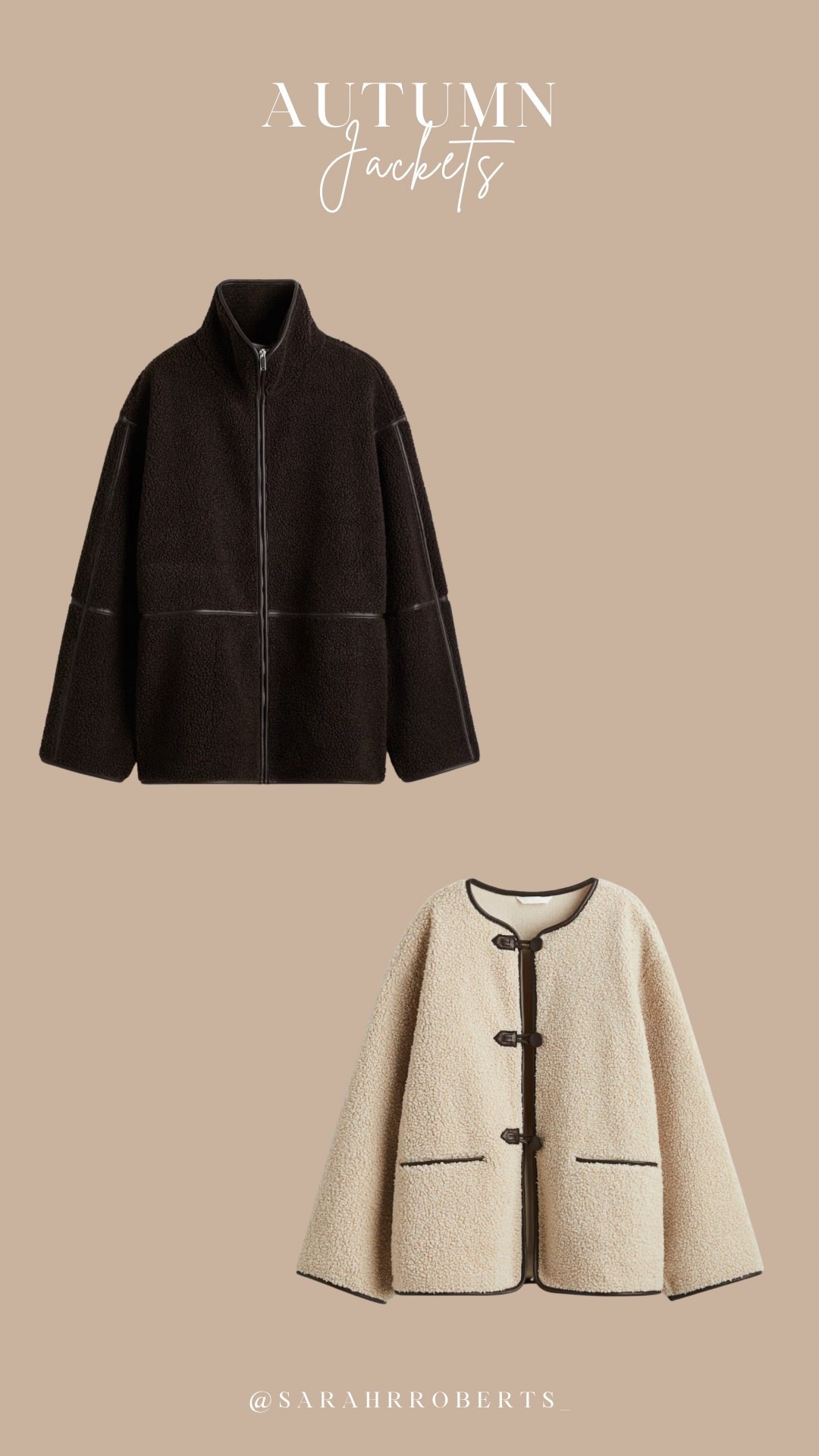 New in Autumn Jackets this morning! Fleece and a Borg jacket! Also reasonably priced too! 

Autumn outfit UK, autumn jacket, 

#LTKstyletip #LTKautumn #LTKuk