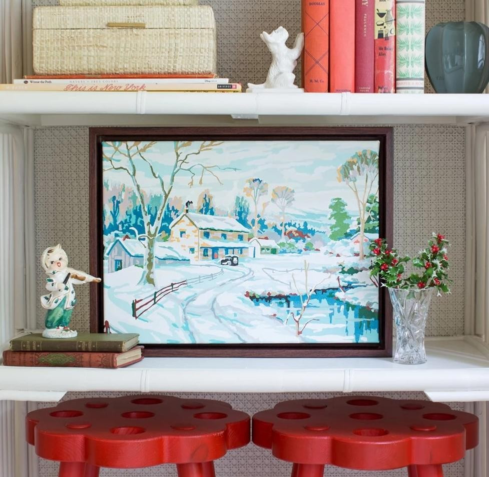 Winter Paint By Number | Lindsay Letters, LLC