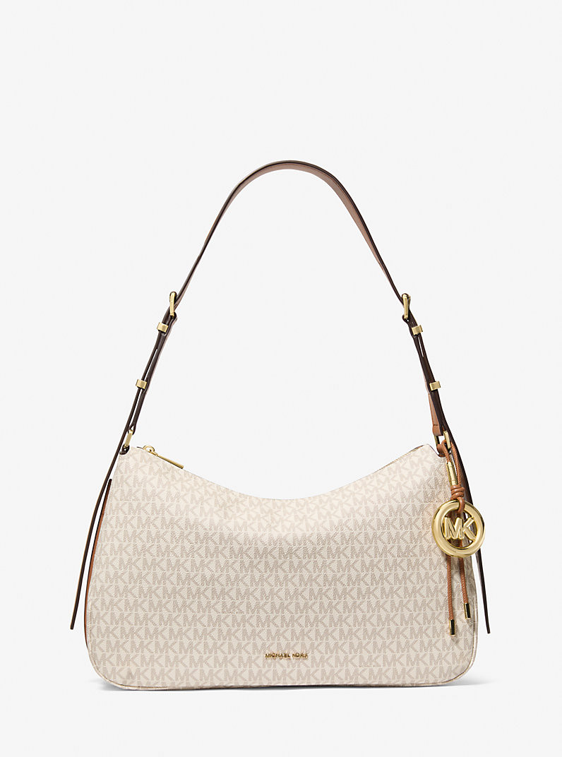 Nolita Medium Signature Logo Shoulder Bag | Michael Kors US