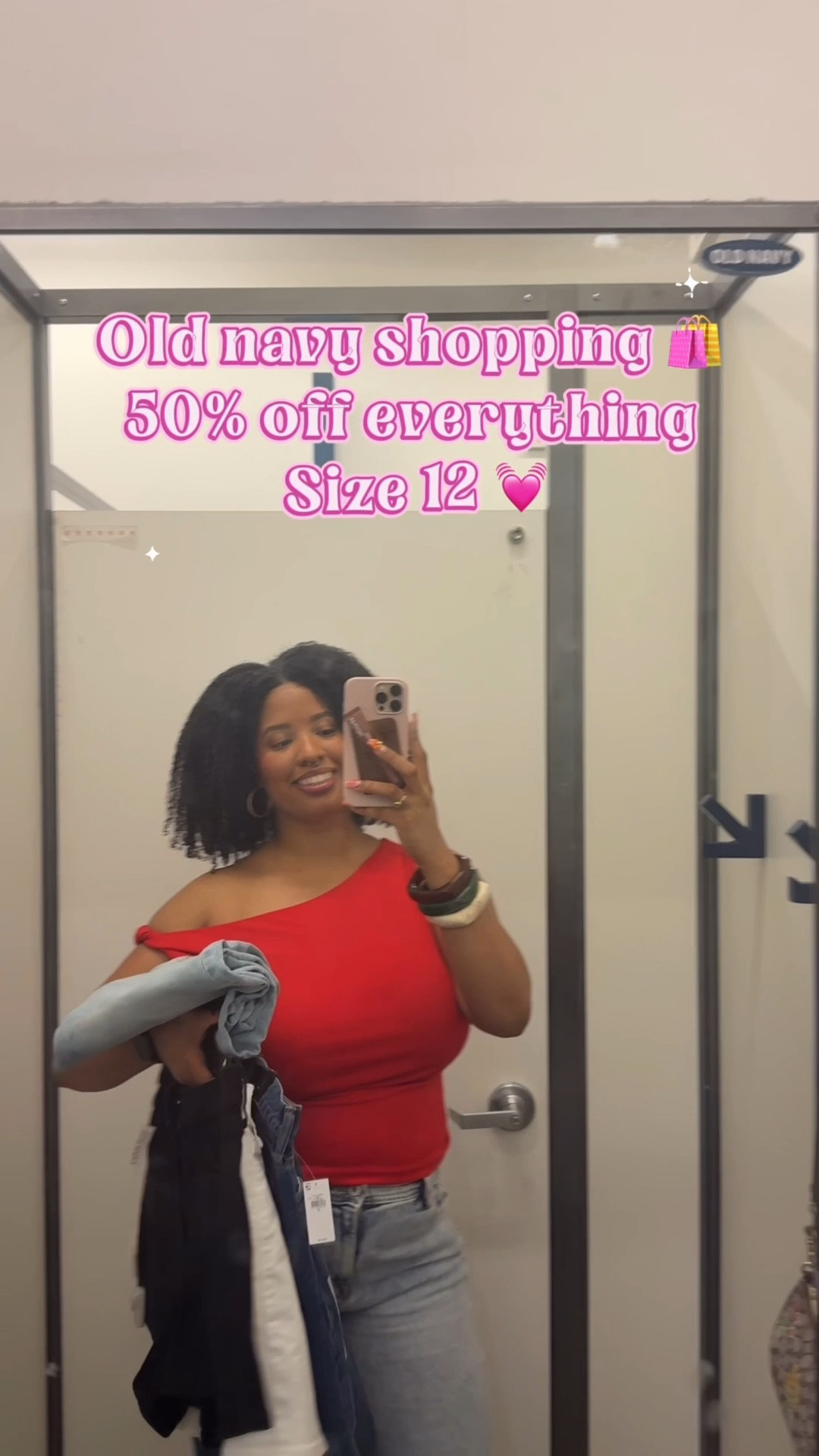 Old Navy currently has a sale and the store is full of deals ! Here are some of the good finds from my shopping today. Some of these pieces are perfect for putting together a summer outfit or even for work.  😊  I can’t wait to style the jeans 🥰 Keep an eye open foe how I style them 🩷
#ltkbeauty #ltkshopping #ltkclothes

#LTKMidsize #LTKSaleAlert #LTKWorkwear